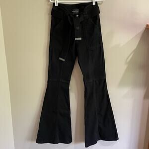 Andrea Bogosian Love‎ Deeply Black Flare Jeans